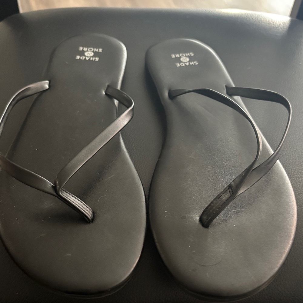 Shade & Shore Black Women's Sandals